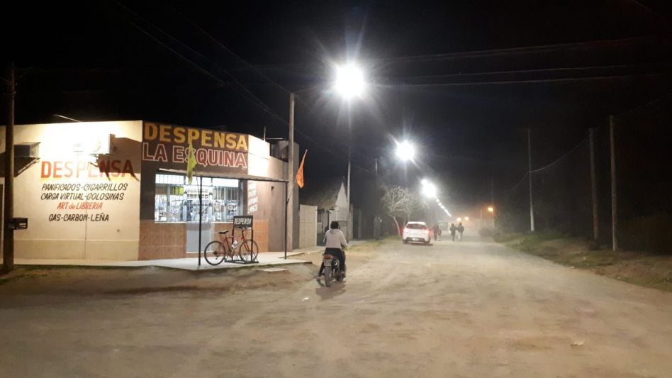 Obra de red eléctrica en la zona de Villa Piazza Norte