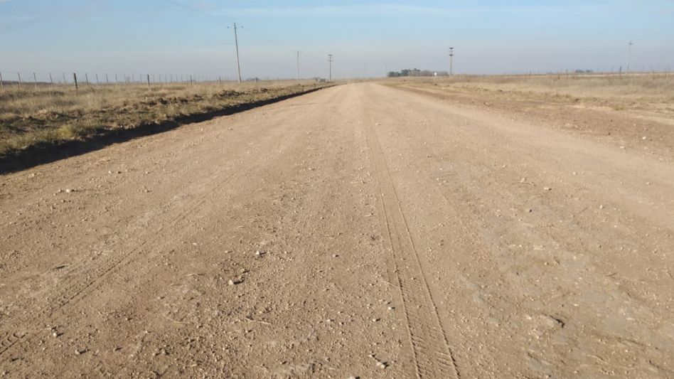 Obras en caminos rurales del distrito