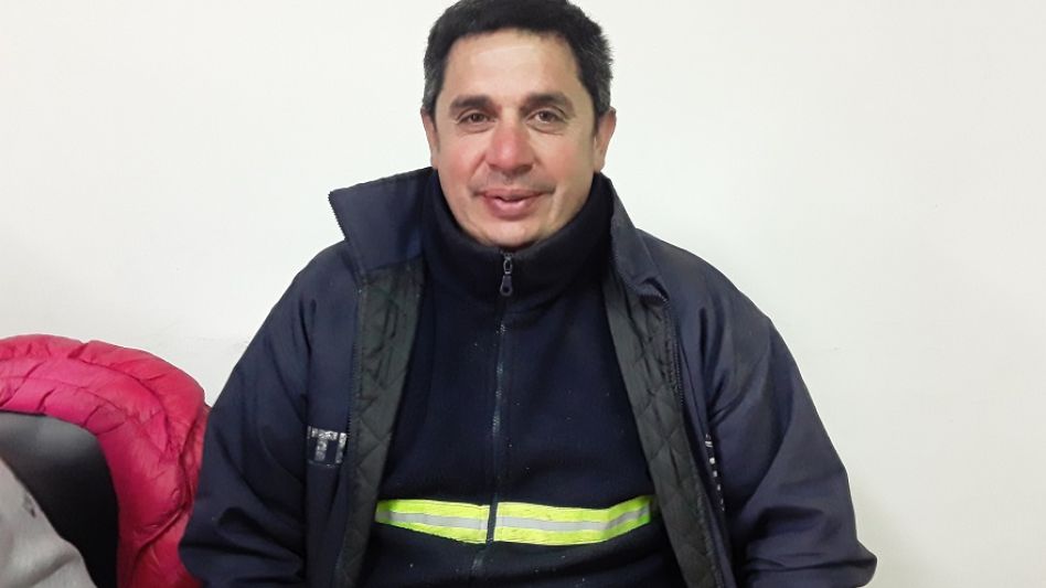 Walter Ortiz, referente de la rama de cartoneros, cartoneras y recuperadores del Movimiento de Trabajadores Excluidos (MTE) el día que dialogó con este medio.     AGUSTÍN SCALCINI