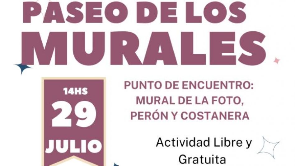 Primer paseo de los Murales 