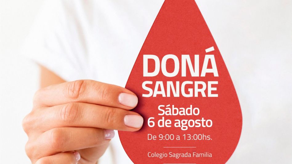 Jornada de donación voluntaria de sangre