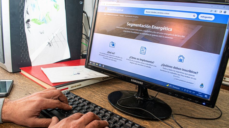 El Gobierno Nacional extendió hasta hoy la fecha para inscribirse al Registro de Acceso a los Subsidios de Energía, para mantener el subsidio en las boletas de luz y gas. ARCHIVO/EL TIEMPO/NACHO CORRE
