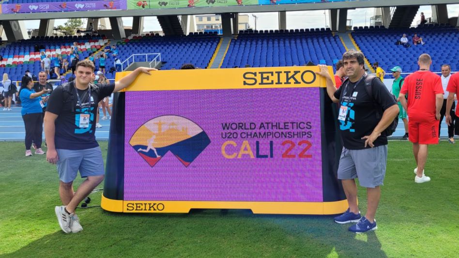 Arrieguez y Piñero ya se encuentran en Calí, Colombia, donde se a va a disputar el Mundial U20. 