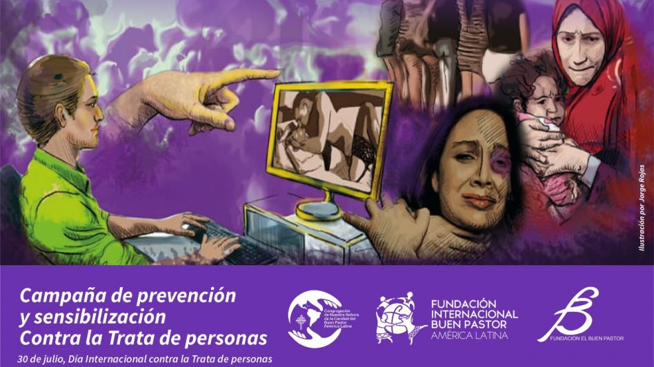 Campaña de prevención y sensibilización contra la trata de personas.