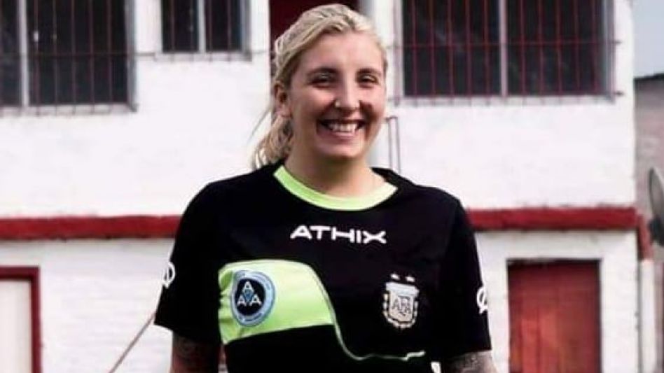 Dalma Cortaldi, de 30 años, quien debió ser atendida en un centro asistencial.