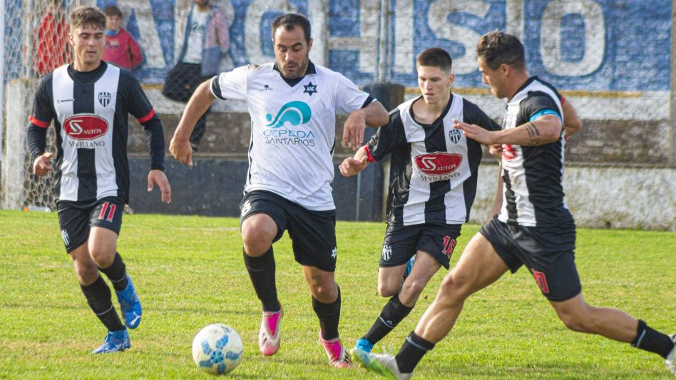 Athletic y Alumni se estarán enfrentando en la segunda fecha del Torneo Clausura de PD, según quedó establecido en el fixture que se realizó en la Liga de Fútbol de Azul. Foto: ARCHIVO NACHO CORREA.