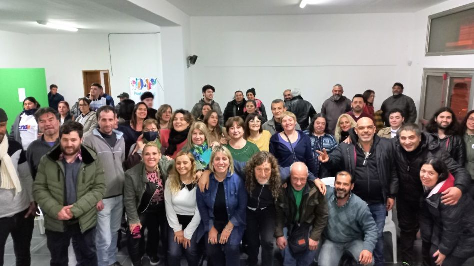 Cierre de campaña de la Lista 1 Germán Abdala  CTA Autónoma Región Azul-Olavarría