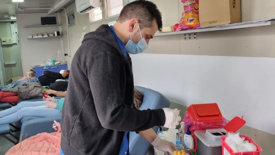Con gran éxito se realizó la jornada de donación voluntaria de sangre