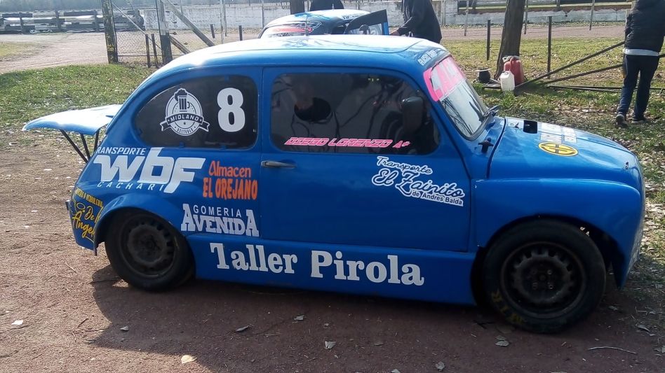Diego Lorenzo participó ayer de los entrenamientos de la Promocional del Centro y se ubicó en el quinto lugar. Foto: GENTILEZA FACEBOOK PROMO DEL CENTRO