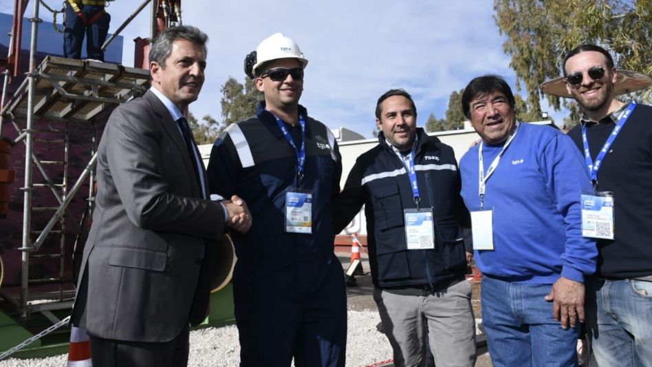 Sergio Massa anunció en Neuquén medidas para aumentar la producción de gas y petróleo
