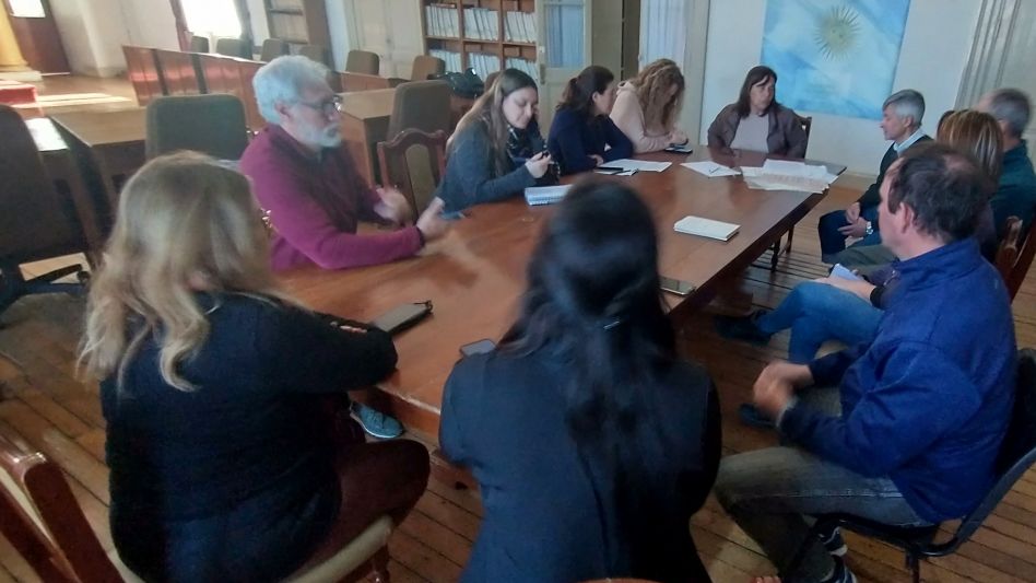 Reunión con referentes de Cáritas Azul 