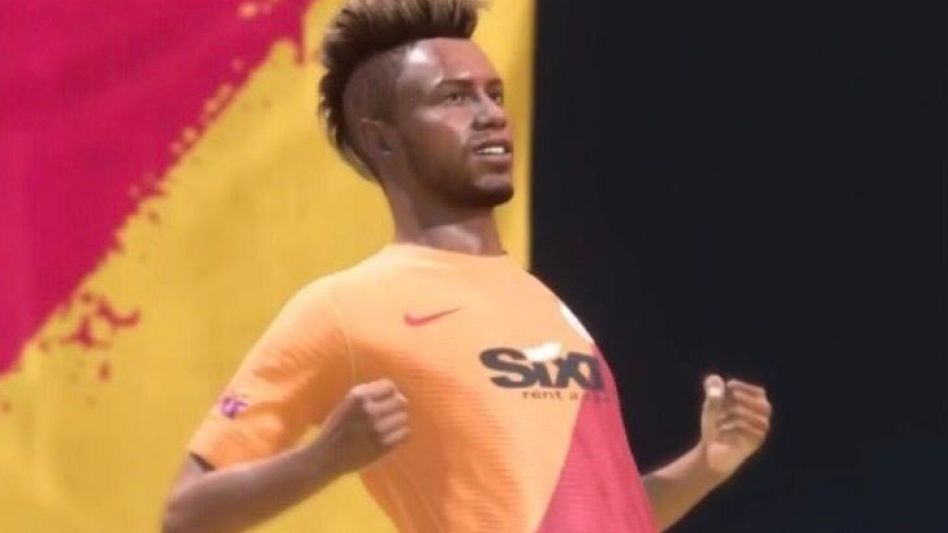 Un avatar de los chicos en el juego ganador. El juego se llama TerereDMenta (delantero de la liga). 