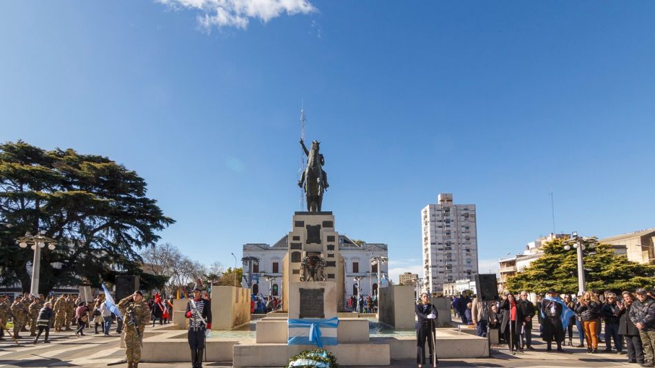 Acto por el fallecimiento del General José de San Martín