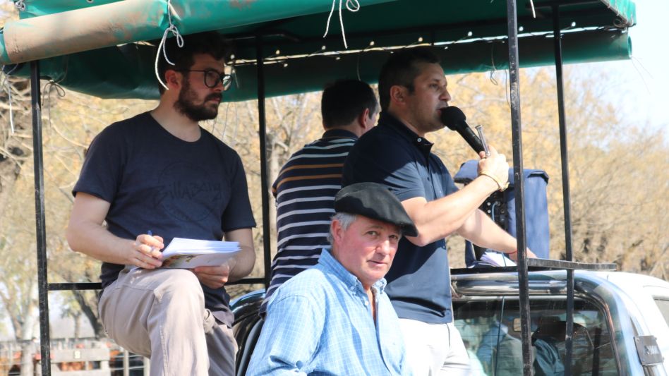El remate de Jáuregui Lorda junto a Antonio de los Heros, en Tapalqué.