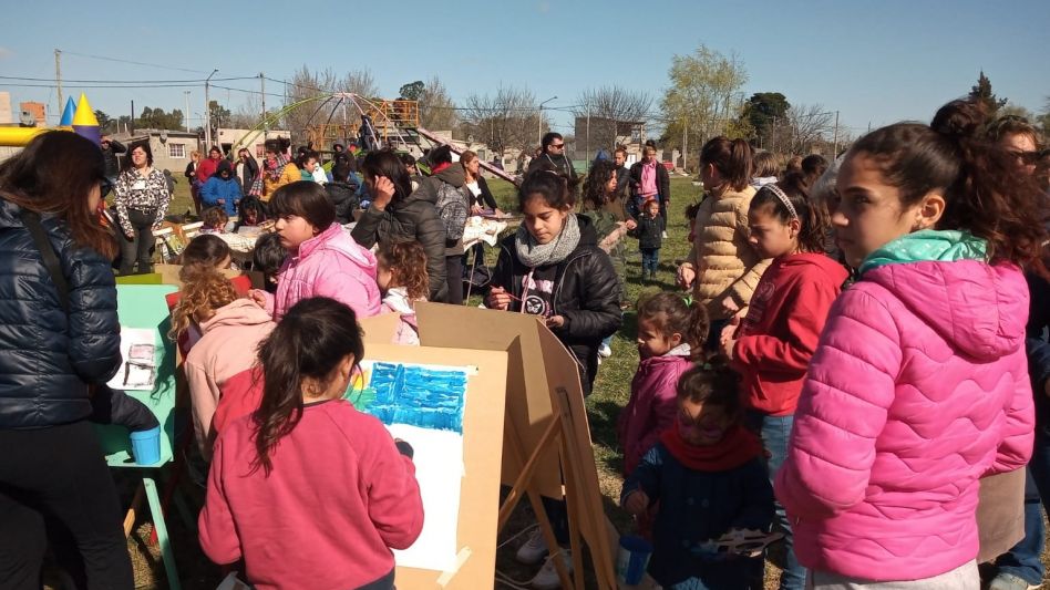 Día de las infancias en el barrio Villa Piazza Norte