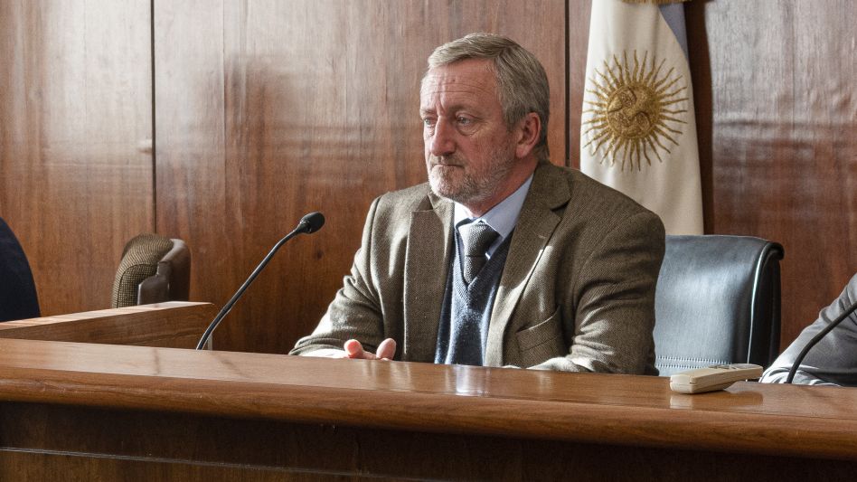 El juez Martín Céspedes. Intervino en este juicio abreviado donde condenó a un hombre que había abusado de dos hermanas menores de edad.  NICOLÁS MURCIA
