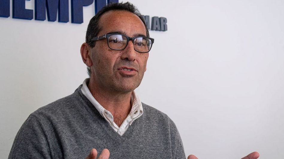 El actual presidente del PJ azuleño, Nelson Sombra.