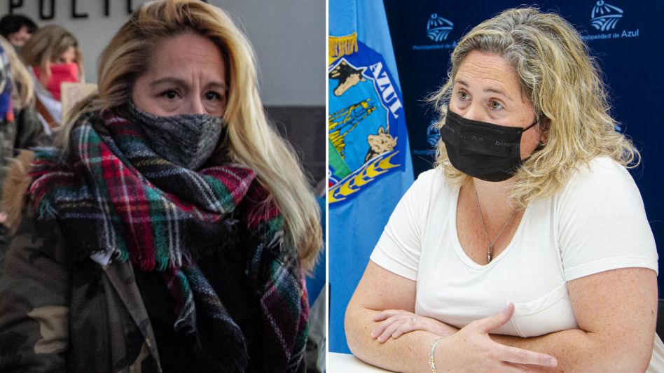 ?Marita? González, la acusada de este hecho de ?coacción?, y Fernanda Ibarra, la funcionaria municipal que la había denunciado. ANGIE DÍAZ JACQUOT/ARCHIVO/EL TIEMPO NACHO CORREA/ARCHIVO/EL TIEMPO
