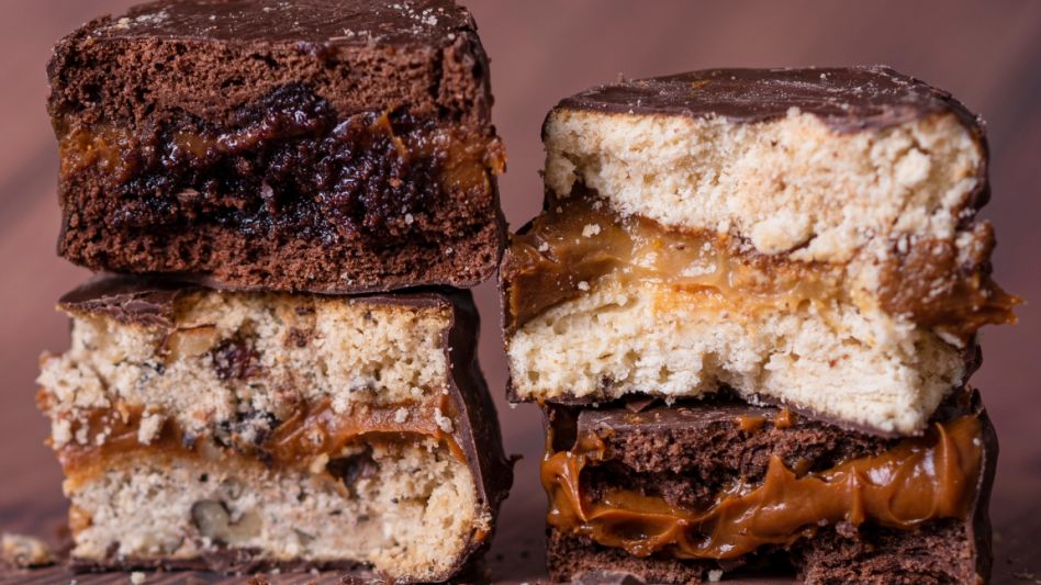 Las variedades de Malbec y brownie. 