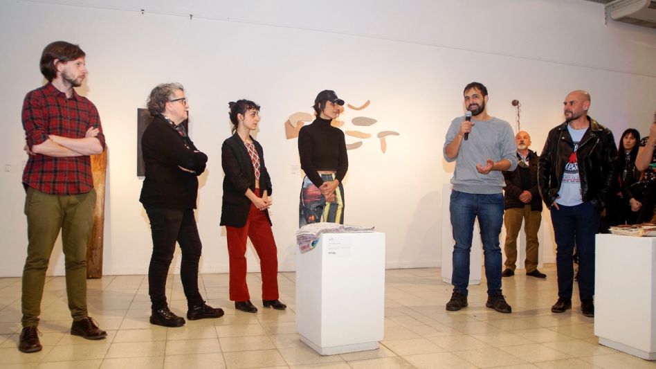 Parte de lo que fue la inauguración de las obras locales en Sudoestada Bonaerense. GENTILEZA COLECTIVO DE ARTISTAS AUTOCONVOCADOS