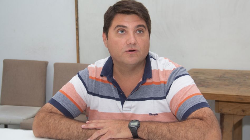 El secretario General de ATE Azul, Eduardo Bercovich, brindó precisiones acerca del proyecto de construcción de 70 viviendas que impulsa esa organización. ARCHIVO/EL TIEMPO 