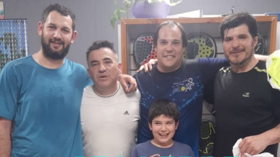 Matías Luna, Héctor Bevacqua, Sebastián Cartaman y Uriel Loustau fueron los finalistas en 6° Libre.