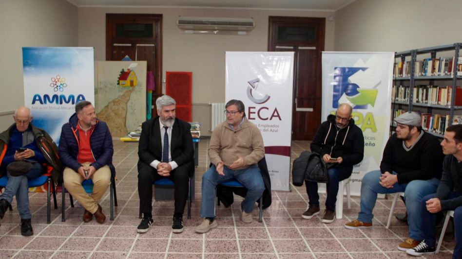 Diego Berardo e instituciones  y personas vinculadas a la cultura se reunieron en nuestra ciudad