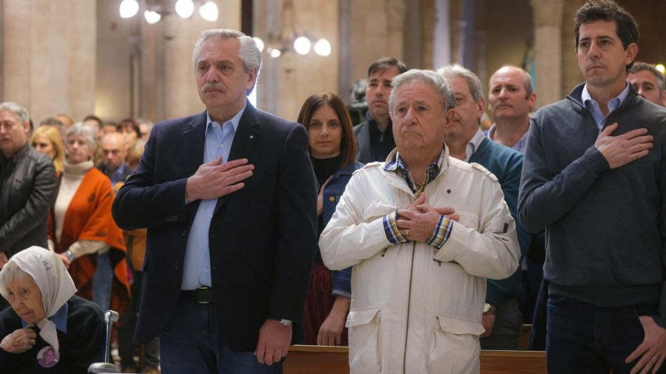 Misa por la paz: con ausencia opositora, el peronismo dio una muestra de unidad en respaldo a CFK