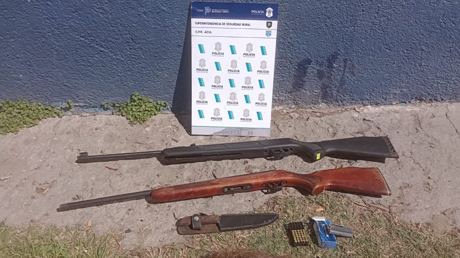 Infraccionaron a tres cazadores furtivos