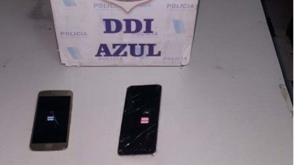 El procedimiento lo realizaron agentes de la DDI Azul durante la tarde de este martes. FOTOS: DDI AZUL/PBA