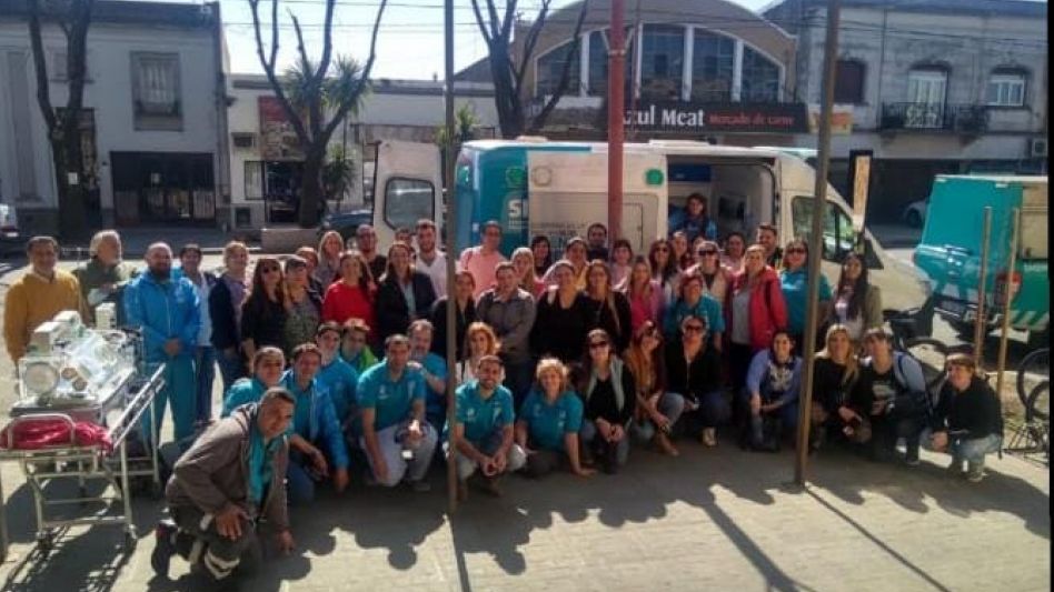 Capacitación sobre traslados de pacientes críticos