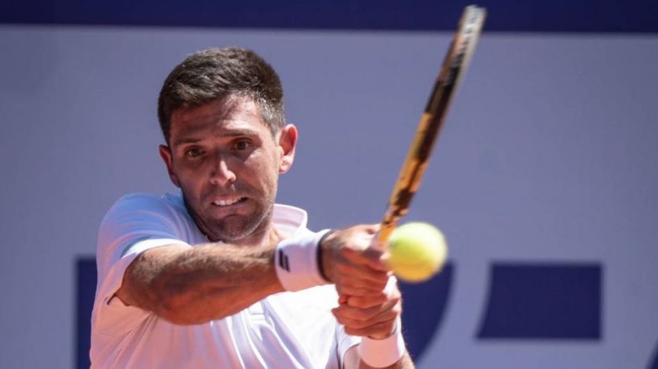 Delbonis quedó eliminado en la primera ronda del Challenger de Génova, en Italia. Foto: gentileza ATP.
