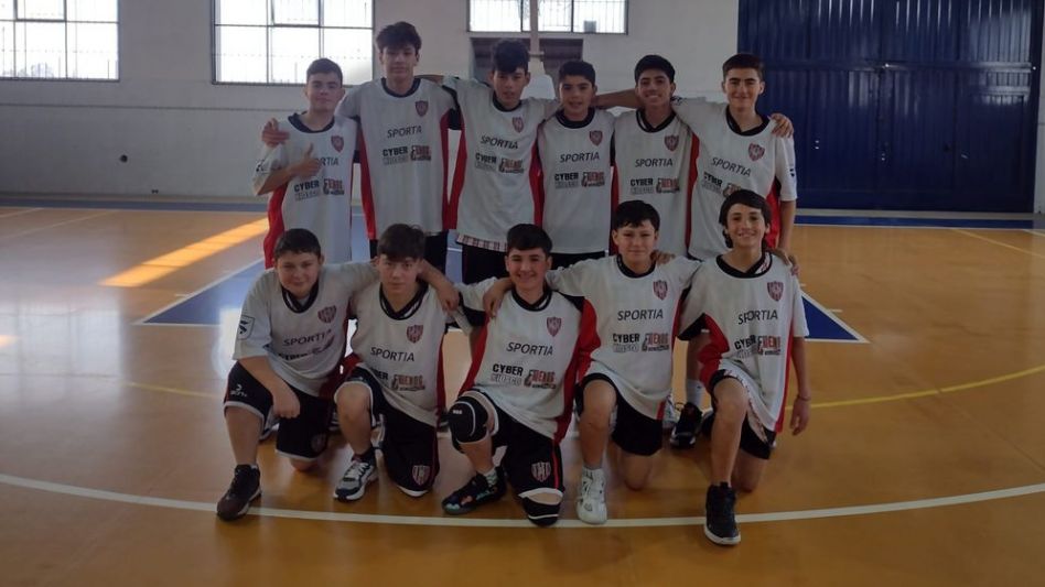 Las categorías de menores de Chaca se enfrentaron ante El Fortín. Foto: gentileza Chacarita Básquet.