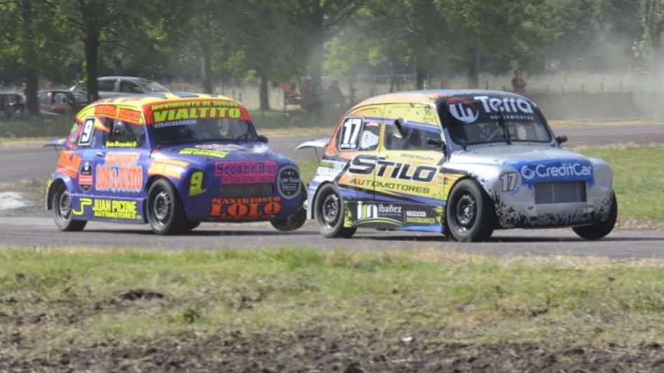 El azuleño Braian Stracquadaini y el rauchense Cristian Novillo serán uno de los pilotos que animarán la Promocional 1100. Foto: gentileza Javier Torres.
