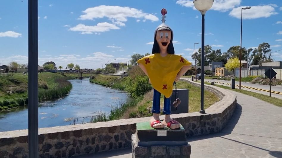 La pieza que se inauguró el viernes en el paseo de las Infancias. PRENSA MUNICIPAL