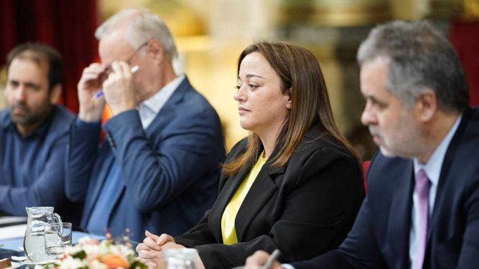 Moreau recibió en el congreso al embajador de India