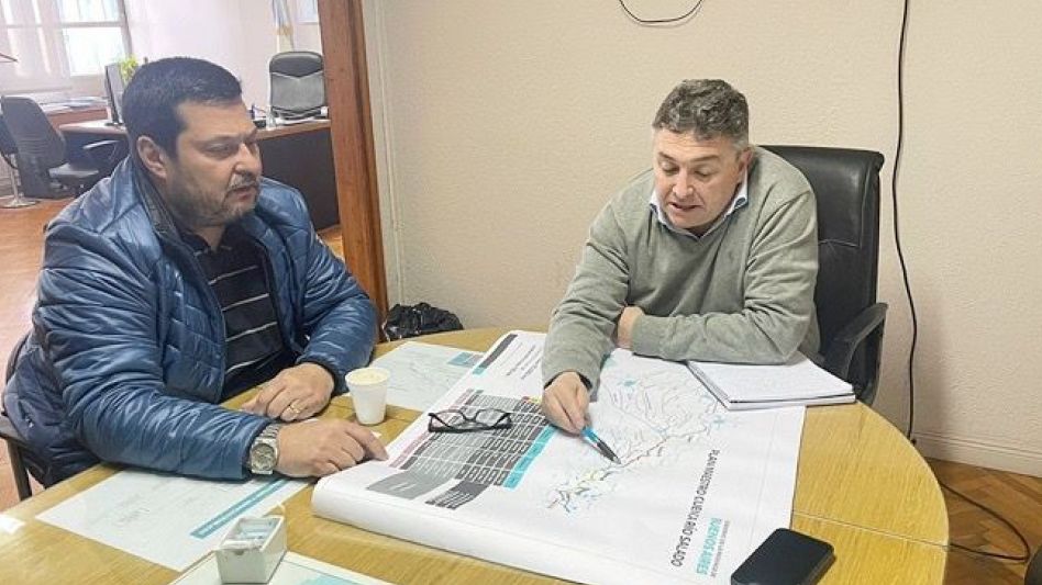 Se solicitó la concreción de tres importantes Obras Hídricas para Azul