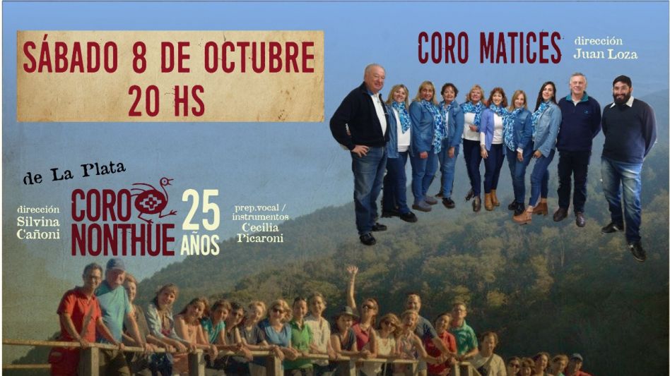  Actuación de coros en el Buen Pastor  