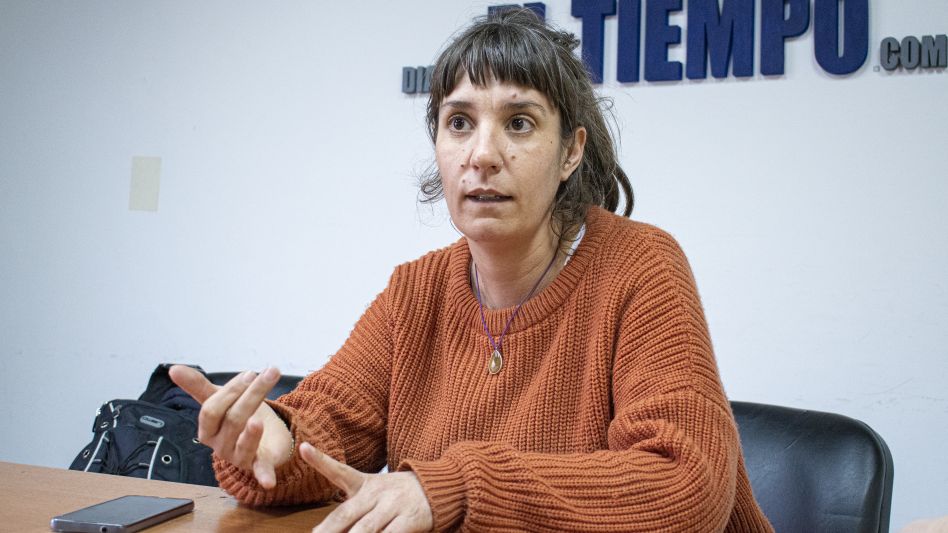 Soledad Boggi, una de las docentes que participa en el proyecto. FOTO NACHO CORREA