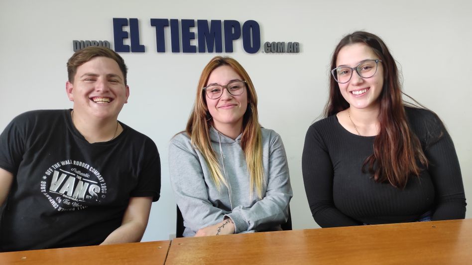 Agustín Kerbs, Sol Sibiglia y Mariángeles Hammerschmidt dialogaron con este diario.    