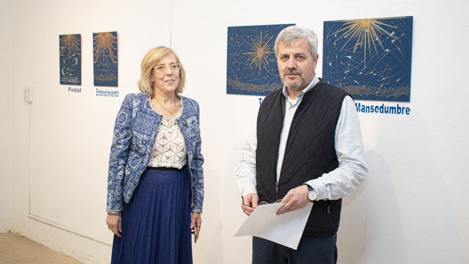 El pasado viernes el Museo Comunitario fue escenario para la exposición vinculada con la fe.  FOTOS NACHO CORREA  
