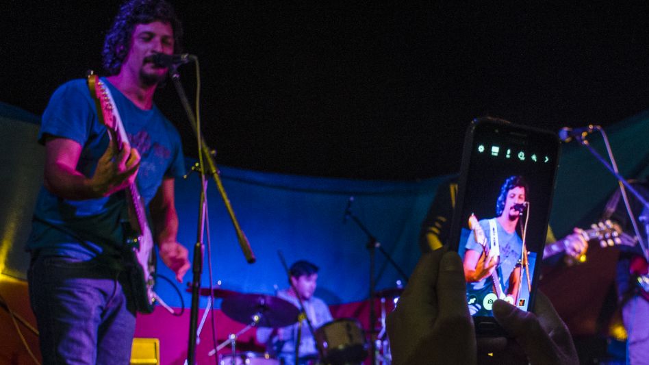 El Sanjo Rock  es una movida cultural y solidaria que siempre tuvo mucha convocatoria de público.  ARCHIVO NACHO CORREA  