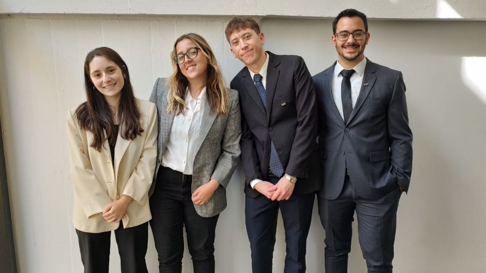 Estudiantes de Derecho ganaron la XVII edición de la Competencia Interuniversitaria de Derechos Humanos en La Plata
