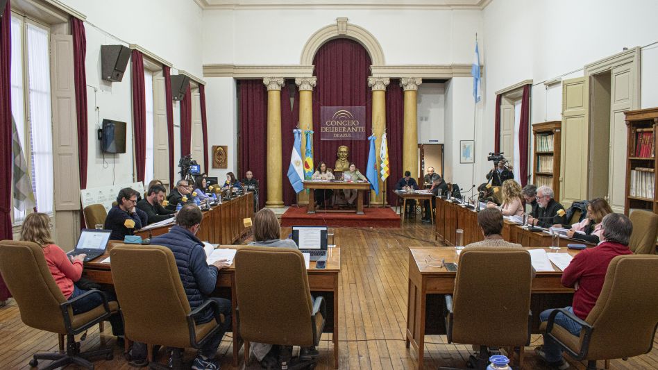 Una nueva sesión ordinaria del poder legislativo local se concretará esta tarde en el recinto ubicado en el primer piso del Palacio Municipal. ARCHIVO/NACHO CORREA