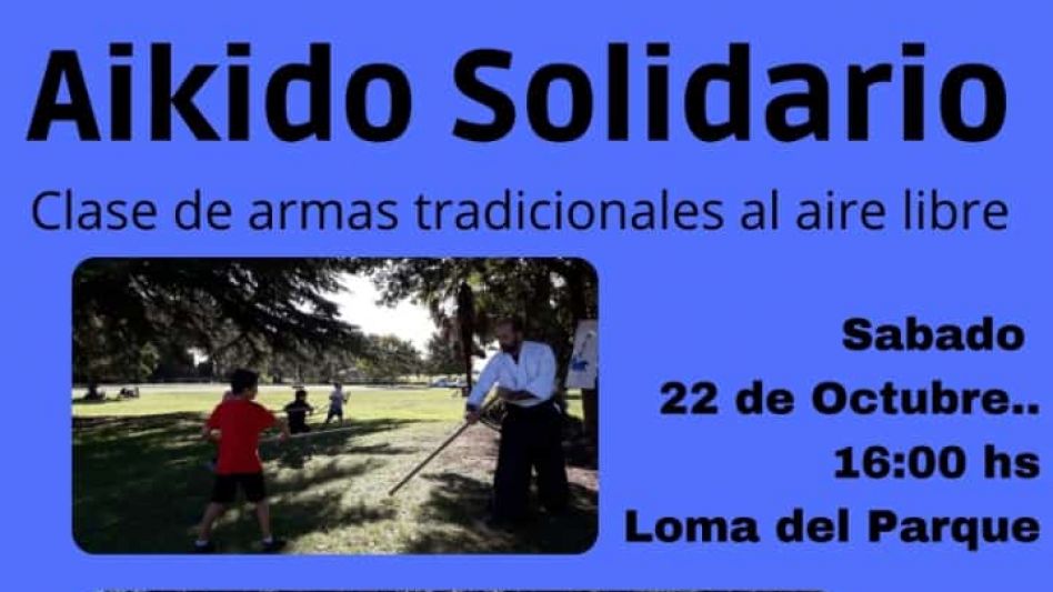 Se viene una clase especial de Aikido