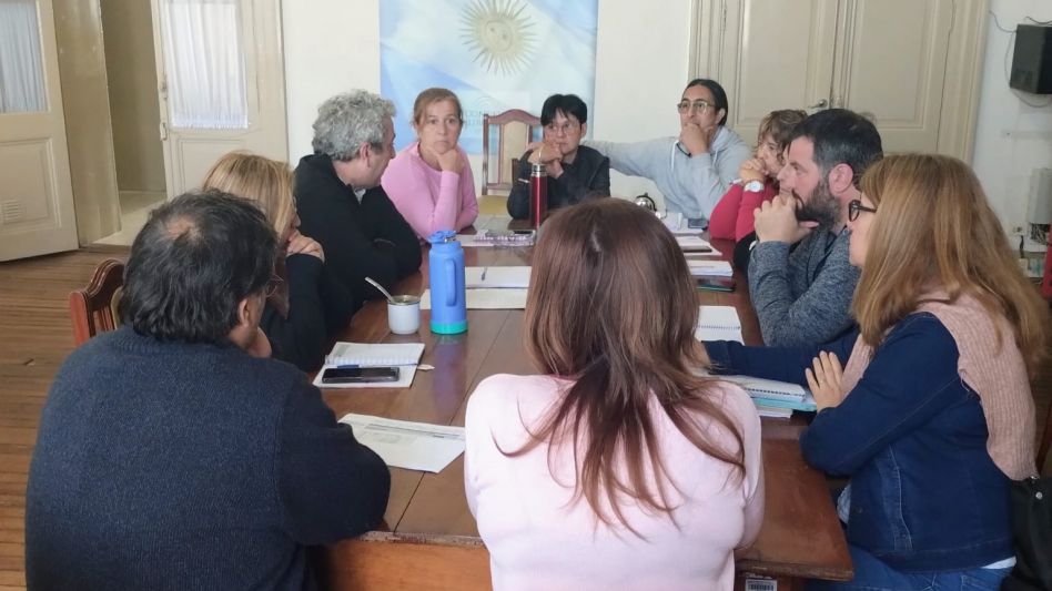 Se llevó a cabo ayer, en el recinto del Concejo Deliberante, una nueva jornada de trabajo de la Comisión de Seguimiento de Fondo Educativo. PRENSA CONCEJO DELIBERANTE