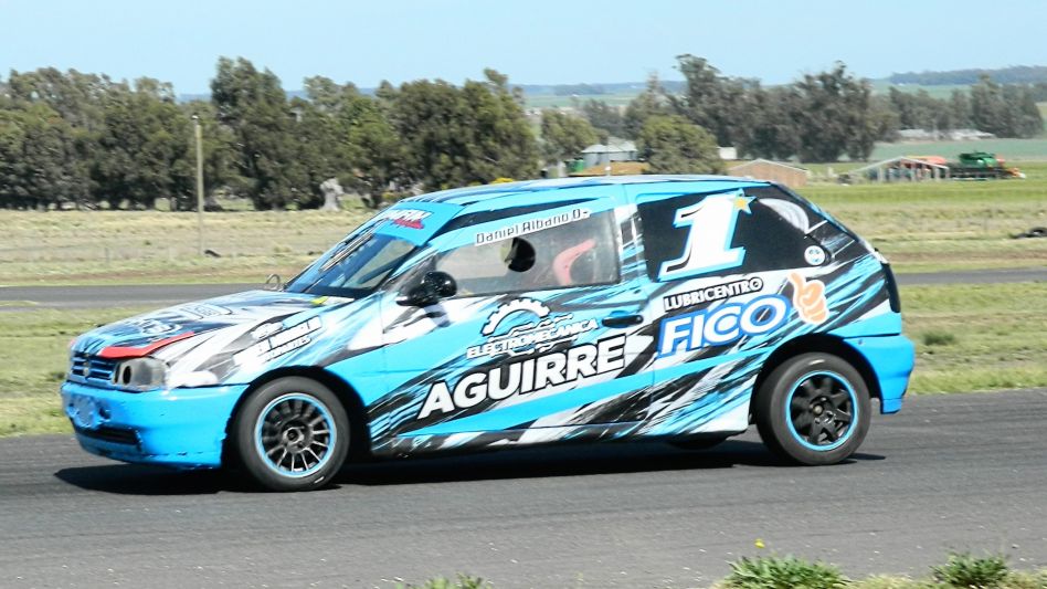 Albano ganó la final de punta a punta dejando todo en la pista y marcando un ritmo demoledor. Foto: GENTILEZA BLOG TSS