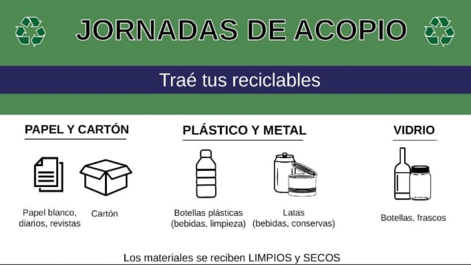  Jornada de acopio en Plaza Ameghino