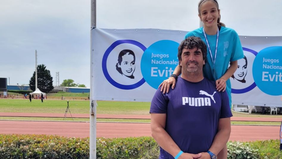 Milagros D´amico con Julio Piñero. 