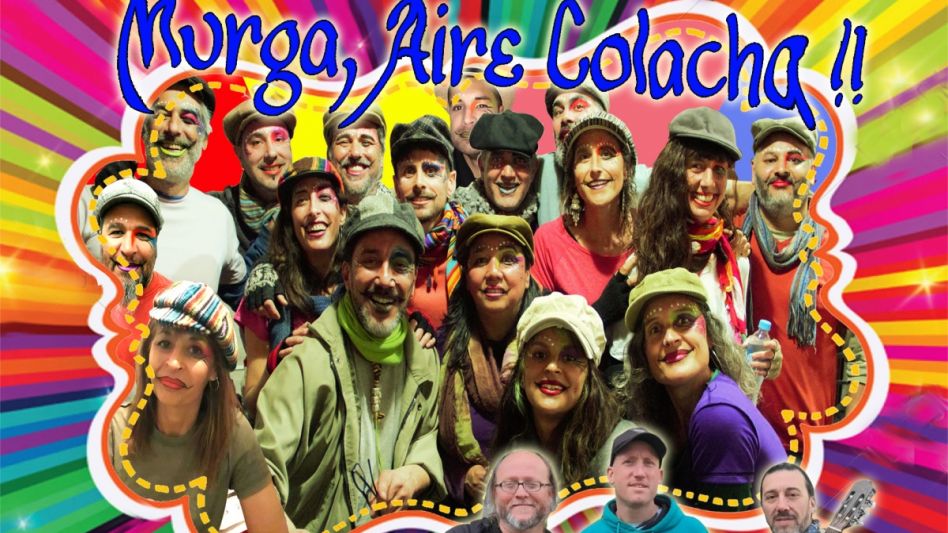 La murga que estará mañana en el Español, en el marco del XVI Festival Cervantino.